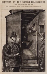Sketches at the London Police-Courts